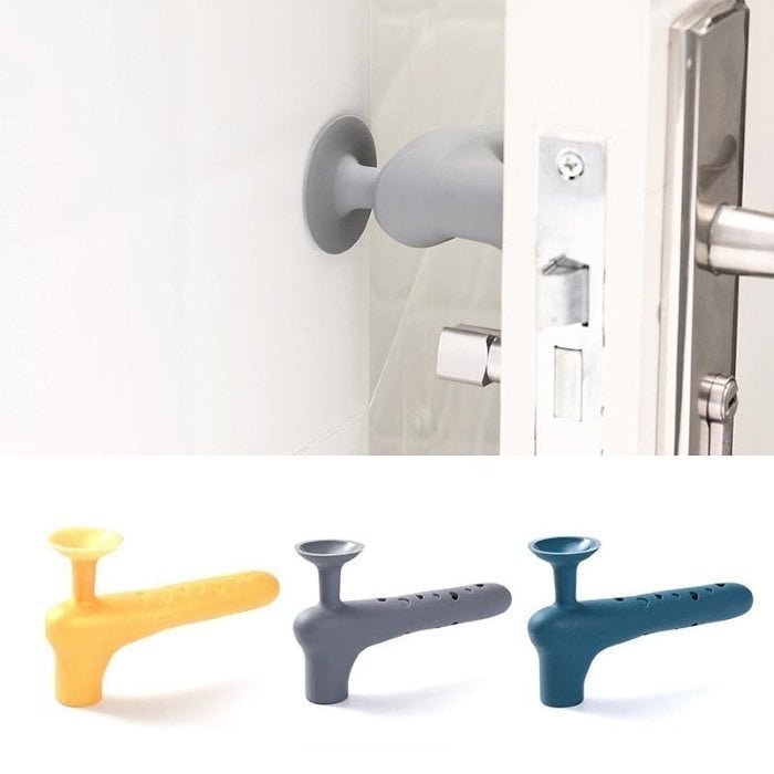 (Summer Hot Sale- 47% OFF) Mute Door Handle Cover Wall Protector- BUY 5 FREE SHIPPING